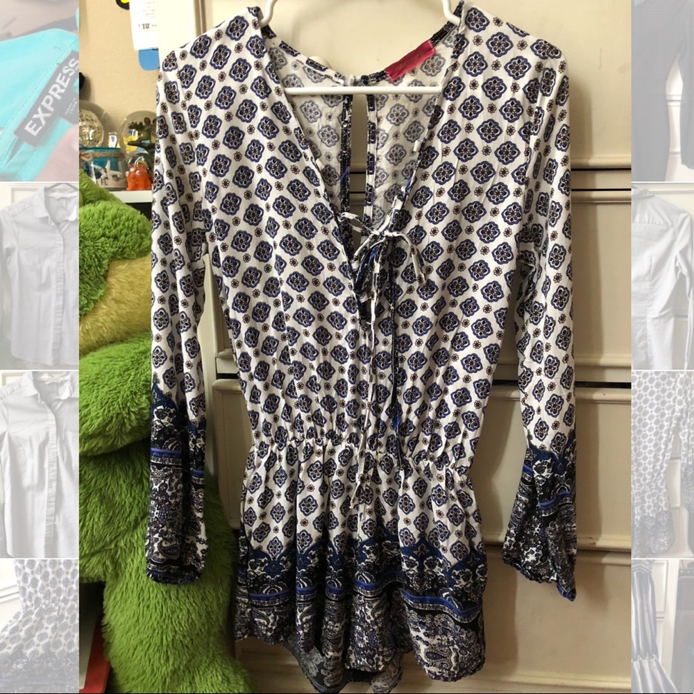 Pattern Romper Small
